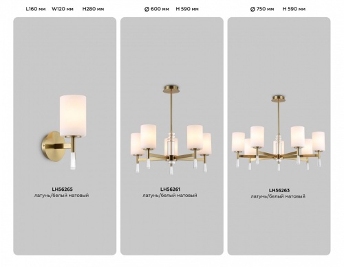 Люстра на штанге Ambrella Light HIGH LIGHT LH56263 в Нижнем Новгороде фото 3