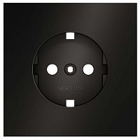 Накладка для розетки с заземлением Voltum S70 METAL VLSM000612 в Нижнем Новгороде