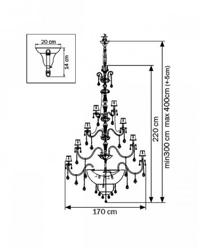 Подвесная люстра Lightstar Nativo 715577 в Сельцо фото 2