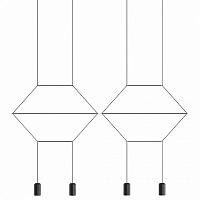 Подвесной светильник Imperiumloft Via Wireflow polyhedral Via01 в Нижнем Новгороде