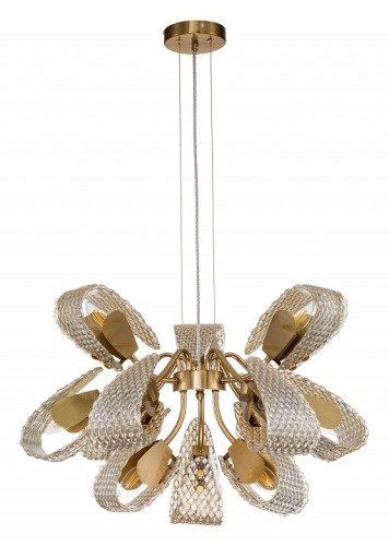 Подвесная люстра Indigo Fless 11033/12P Amber в Нижнем Новгороде фото 5