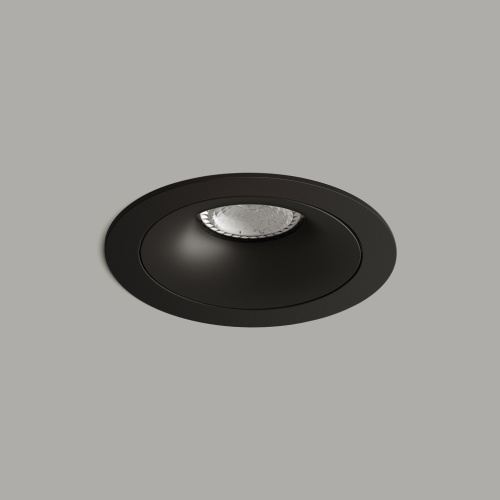 DK2120-BK Встраиваемый светильник, IP 20, 50 Вт, GU10, черный, алюминий в Кольчугино фото 2