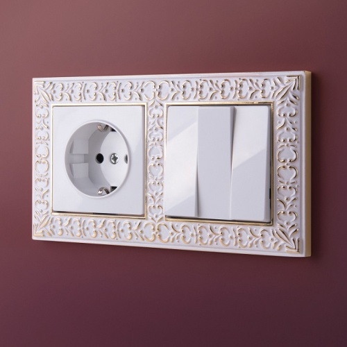 Розетка с заземлением, без рамки Werkel белый W1171301 в Нижнем Новгороде фото 6