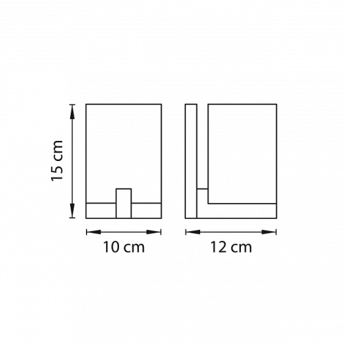 Бра Lightstar Qubica 805610 в Бородино фото 2