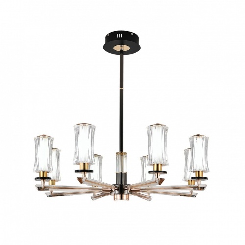 Люстра на штанге Indigo Grandioso 13038/8R Black в Нижнем Новгороде фото 4