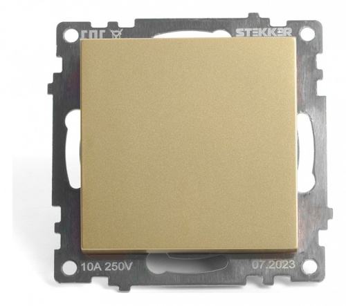 Выключатель одноклавишный без рамки Stekker Катрин 49213 в Нижнем Новгороде