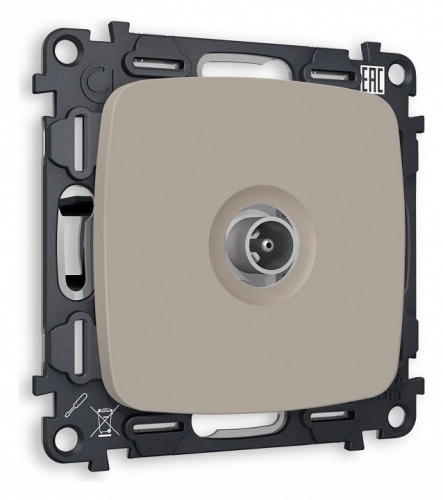 ТВ-розетка оконечная без рамки Ambrella Volt OMEGA MO373010 в Нижнем Новгороде