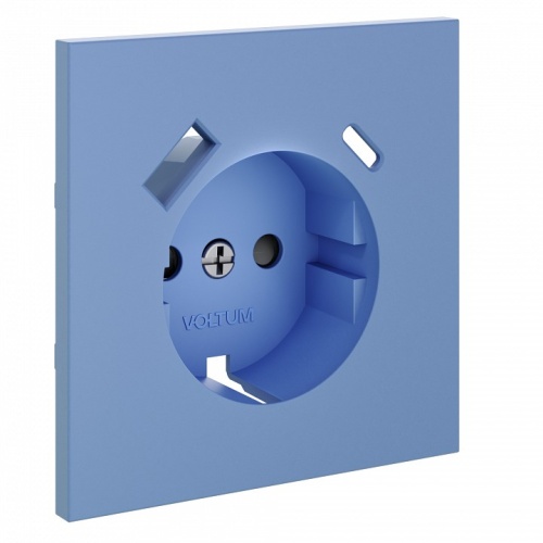 Накладка для розетки с заземлением и со шторками и 2хUSB type A и C Voltum S70 VLS001015 в Нижнем Новгороде фото 6