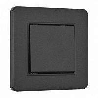 Выключатель одноклавишный Arte Milano SET16-1 SET16-1-30-1 black в Нижнем Новгороде