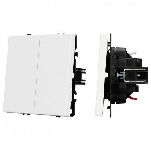 Выключатель двухклавишный без рамки Arlight SWT 054238 в Нижнем Новгороде