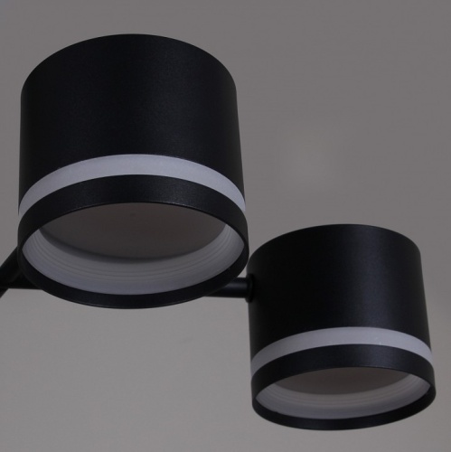 Люстра на штанге 78730-0.3-06 GX53 BK+WOOD в Нижнем Новгороде фото 3