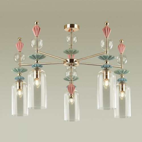 Потолочная люстра Odeon Light Bizet 4855/5C в Нижнем Новгороде фото 6