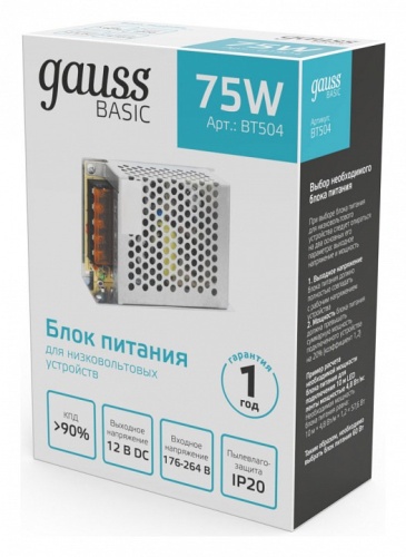 Блок питания Gauss  BT504 в Нижнем Новгороде фото 4
