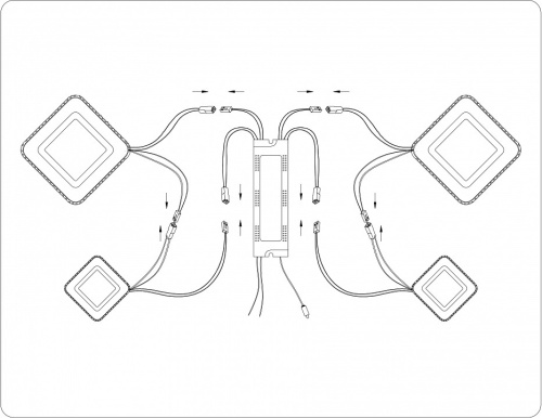 Потолочная люстра Ambrella Light FA FA8878 в Нижнем Новгороде фото 5