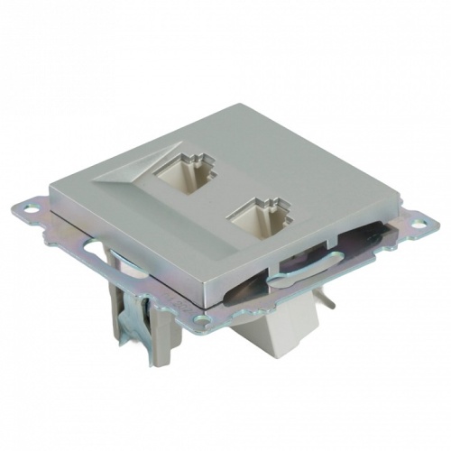 Розетка двойная Ethernet RJ-45 без рамки Stekker Катрин 50005 в Нижнем Новгороде фото 7