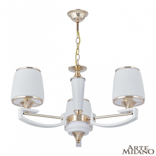 Подвесная люстра Arte Milano Florentia-2457 302457/3 Wh/Gd в Нижнем Новгороде фото 10