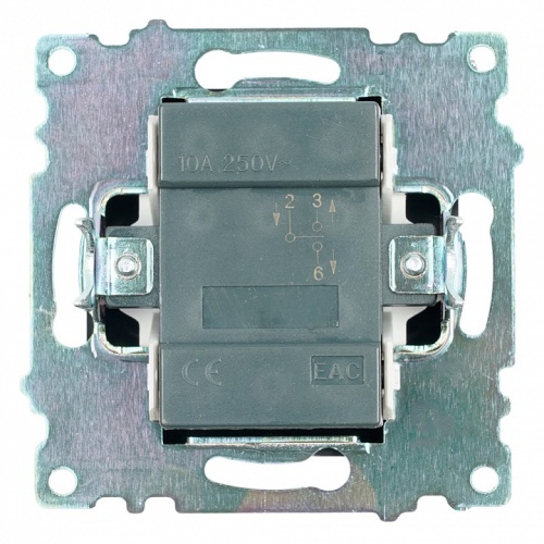 Переключатель одноклавишный без рамки Stekker Катрин 39604 в Нижнем Новгороде фото 5