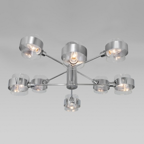 Люстра на штанге Eurosvet Arcada 70127/8 хром в Нижнем Новгороде фото 5