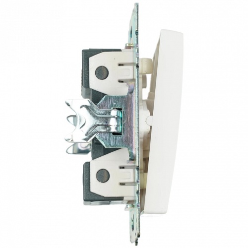 Выключатель двухклавишный без рамки Stekker Катрин 39300 в Нижнем Новгороде фото 3