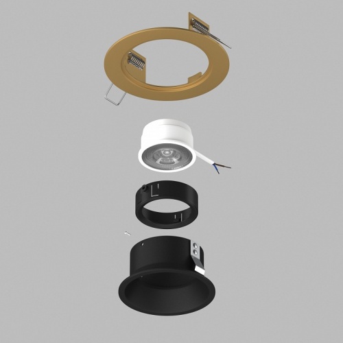 Встраиваемый светильник Lightstar Domino D61307BMOD в Нижнем Новгороде фото 3