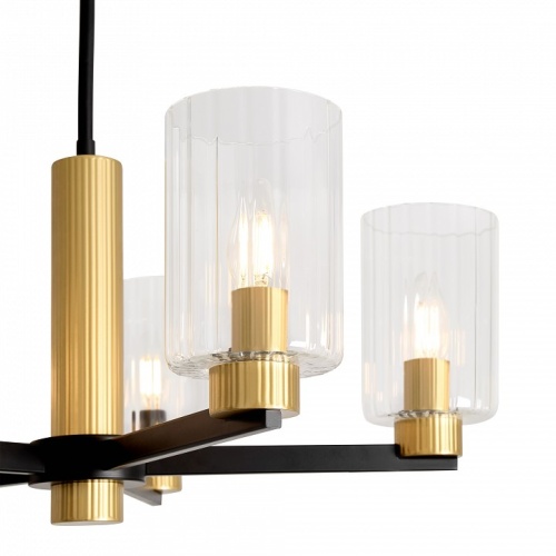 Люстра на штанге Freya Ombre FR2051CL-05BBS в Нижнем Новгороде фото 8