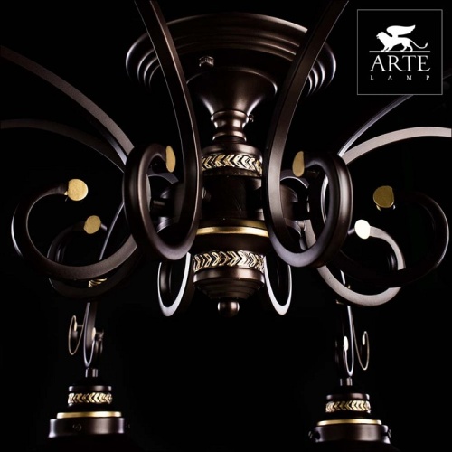 Потолочная люстра Arte Lamp Grazioso A4577PL-8CK в Изобильном фото 3