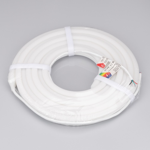 Лента герметичная MOONLIGHT-SIDE-B84-12x24mm 24V RGB (12 W/m, IP68, 5m, wire x2) (Arlight, Вывод прямой, 3 года) в Пскове фото 3