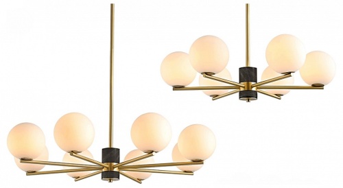 Люстра на штанге Mizi`en Grace MZ121552-8-820 в Нижнем Новгороде фото 4