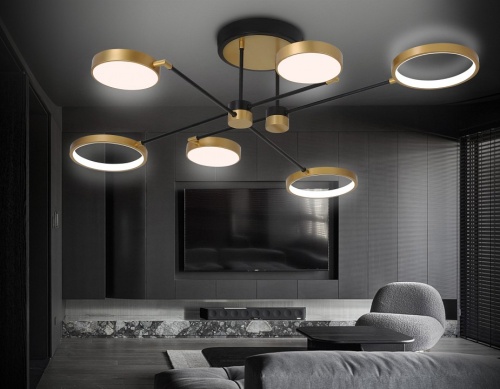 Люстра на штанге Ambrella Light FL FL5157 в Нижнем Новгороде фото 6