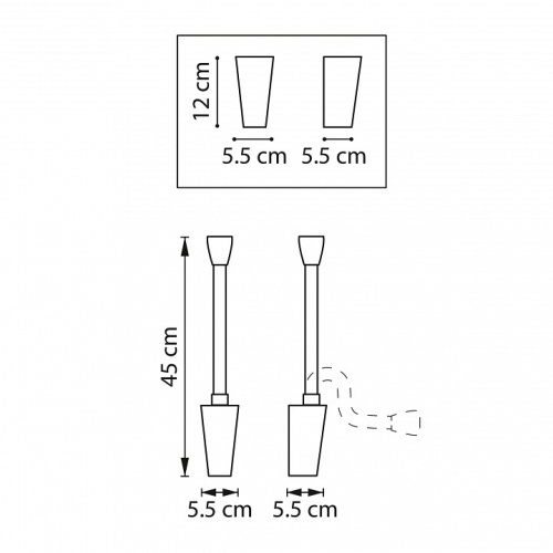 Бра Lightstar Muro III 808641 в Нижнем Новгороде фото 6