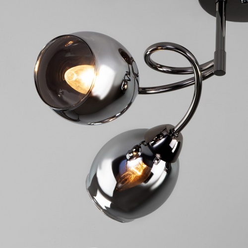 Потолочная люстра Eurosvet Roselyn 30171/4 черный жемчуг в Нижнем Новгороде фото 2