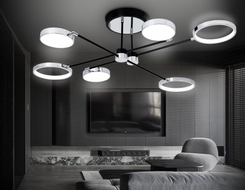 Люстра на штанге Ambrella Light FL FL5155 в Нижнем Новгороде фото 8