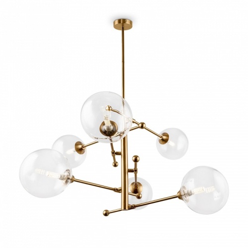 Люстра на штанге Freya Maddison FR5115PL-06BZ в Нижнем Новгороде фото 4