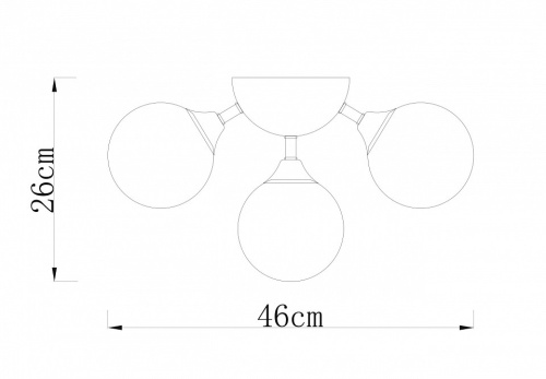 Потолочная люстра Arte Lamp Fobos A2704PL-5SG в Яранске фото 3