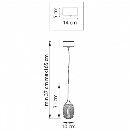 Подвесной светильник Lightstar Acrile 738011 в Саратове фото 4