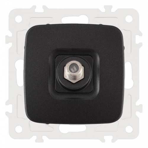 ТВ-розетка без рамки Arte Milano am-205 205.42-1.black в Нижнем Новгороде
