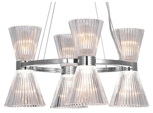 Подвесная люстра Newport 3610 3614/S nickel в Нижнем Новгороде