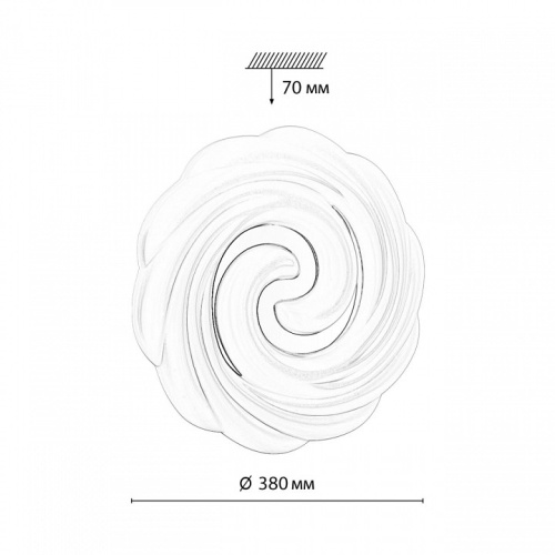 Накладной светильник Sonex Agap 7675/DL в Нижнем Новгороде фото 2