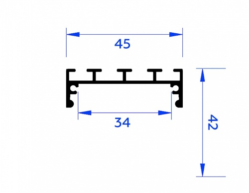 Профиль накладной Ambrella Light GP GP3070AL в Нижнем Новгороде фото 6