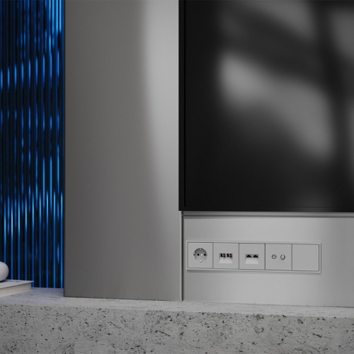 Заглушка для поста с суппортом, без рамки Voltum S70 VLS080116 в Нижнем Новгороде фото 5