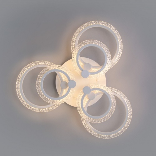 Потолочная люстра Eurosvet Wellen 90226/6 белый в Нижнем Новгороде фото 3