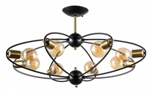 Люстра на штанге Arte Lamp Glasgow A1963PL-8BK в Нижнем Новгороде