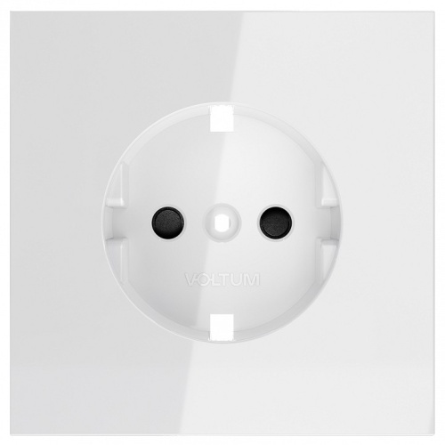 Накладка для розетки с заземлением и со шторками Voltum S70 VLS000701 в Нижнем Новгороде