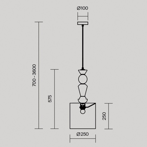Подвесной светильник Maytoni Comforty MOD298PL-01W2 в Нижнем Новгороде фото 2