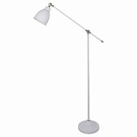 Торшер Arte Lamp Braccio A2054PN-1WH в Гаджиево