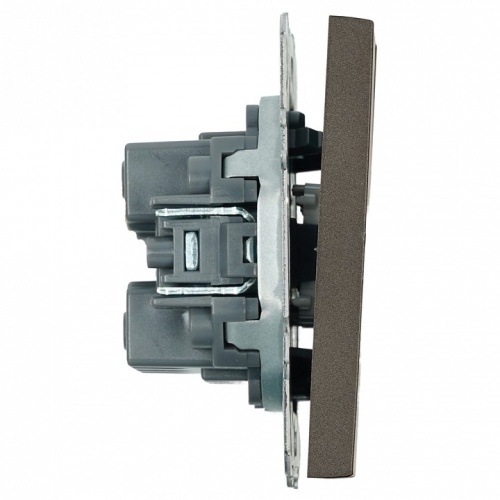 Переключатель двухклавишный без рамки Stekker Эмили 49921 в Нижнем Новгороде фото 4