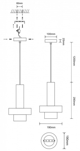 Подвесной светильник ST-Luce Pietra SL1210.403.01 в Нижнем Новгороде фото 7