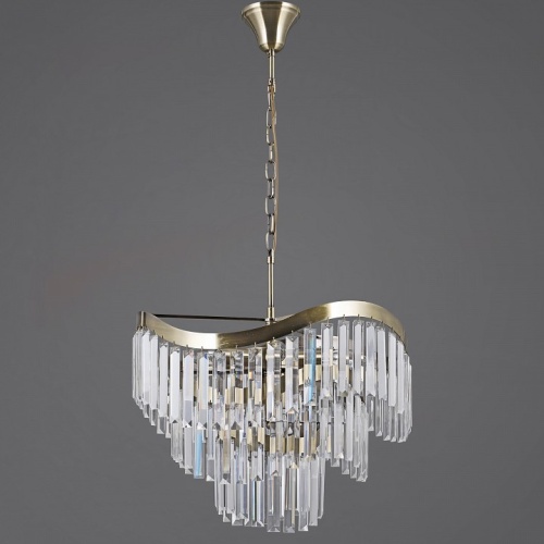 Подвесная люстра ILLUMICO IL3475 IL3475-8PSQ-25AB ELITE в Нижнем Новгороде