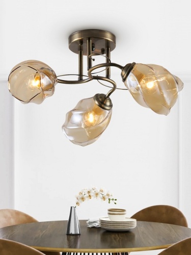 Люстра на штанге Rivoli Bruna Б0054736 в Нижнем Новгороде фото 5