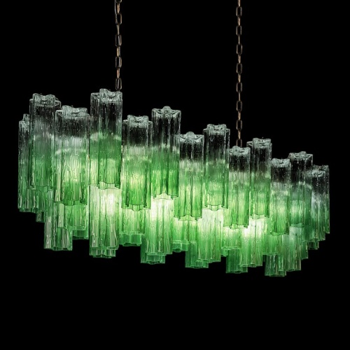 Подвесная люстра Loft it Murano 10580/1000R Clear green в Нижнем Новгороде фото 4
